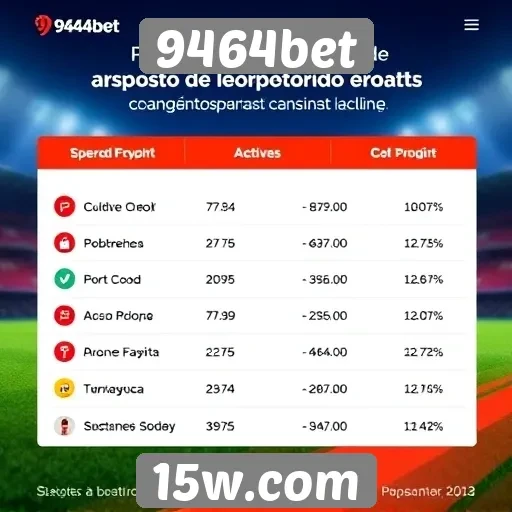 Estatísticas de usuários ativos na 9464bet