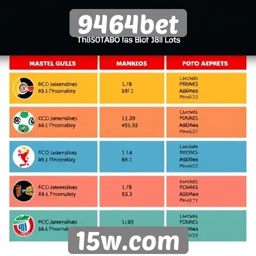 Visão geral das modalidades de apostas na 9464bet