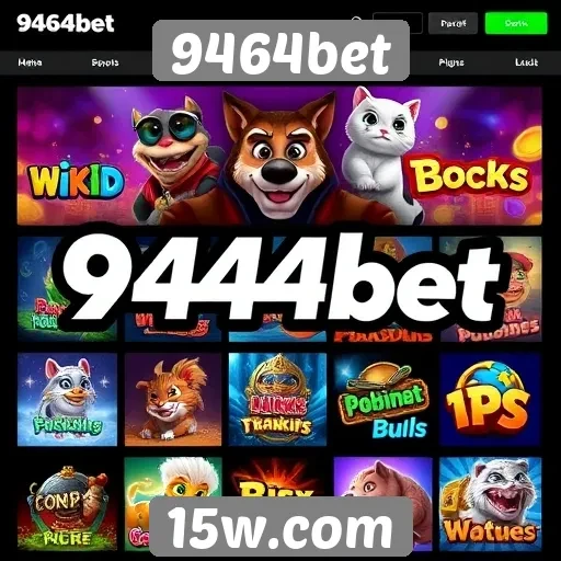 Diversidade de jogos disponíveis na 9464bet