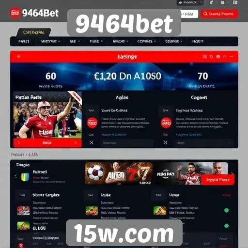 funcionalidades principais do site 9464bet
